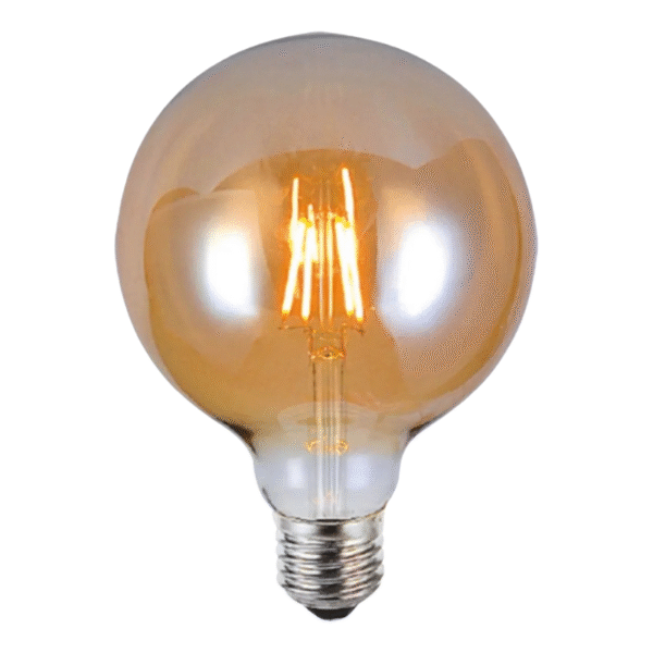 LAMPADA BALLON VINTAGE 4W 2200K LLUM BRONZEARTE 320 LÚMENS