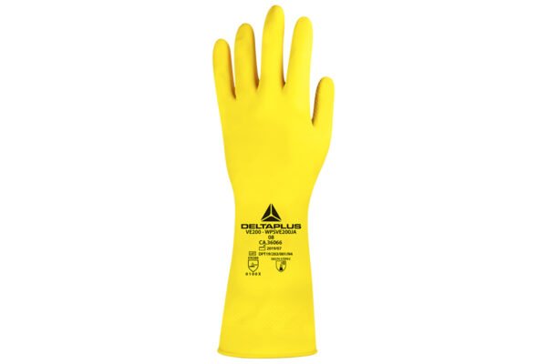 LUVA DE BORRACHA DELTAPLUS